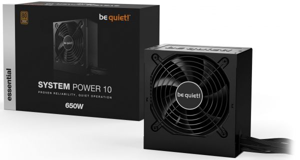   Be quiet! 650W System Power 10 (BN328) -  3