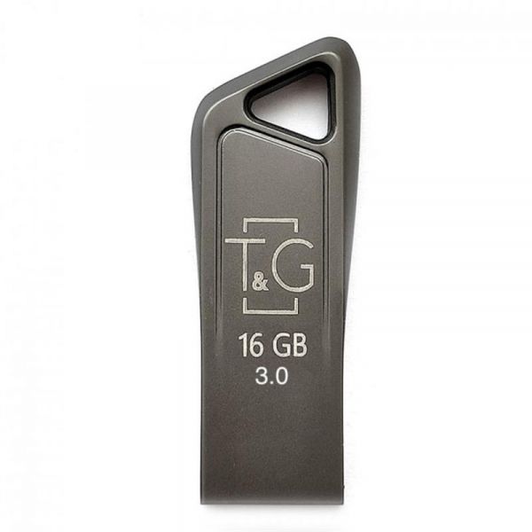 USB 3.0 Flash Drive 16Gb T&G 114 Metal series Silver (TG114-16G3) -  1