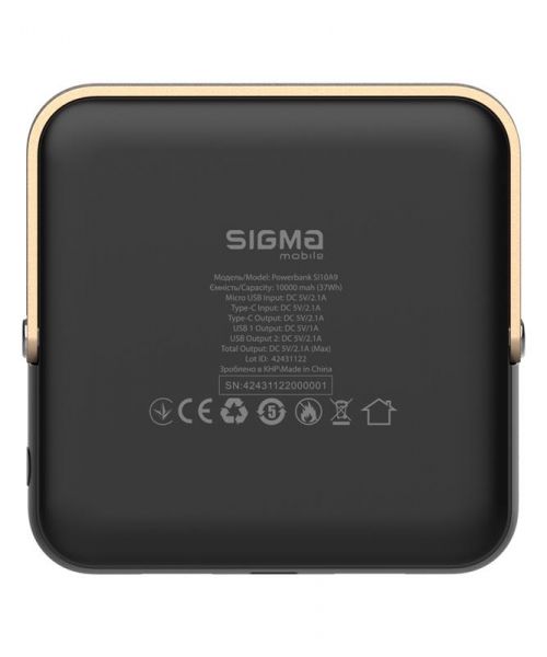  Sigma X-power SI10A9 10000mAh (4827798424315) Black -  8
