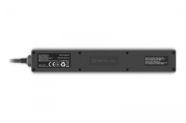 ������ ������� REAL-EL RS-6 Protect M 3� Black (EL122300034) - �������� 6