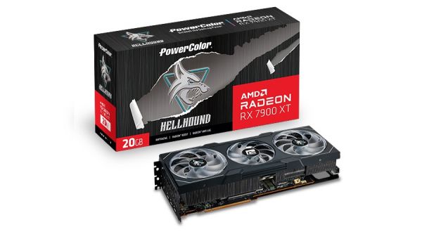 ³ AMD Radeon RX 7900 XT 20GB GDDR6 Hellhound PowerColor (RX 7900 XT 20G-L/OC) -  1