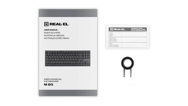  REAL-EL M 05 Grey USB -  9