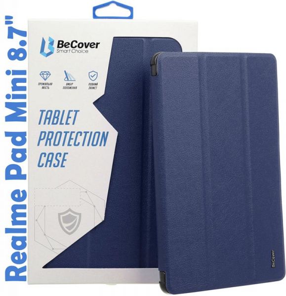 �����-������ BeCover Smart ��� Realme Pad Mini 8.7" Deep Blue (708258) - �������� 1