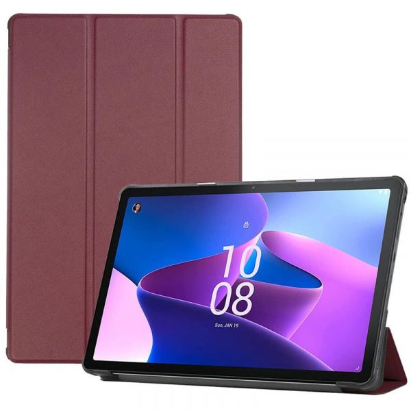 �����-������ BeCover Smart ��� Lenovo Tab M10 TB-328F (3rd Gen) 10.1" Red Wine (708287) - �������� 3