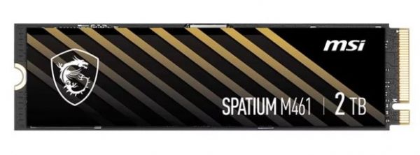 SSD  MSI Spatium M461 2TB M.2 2280 PCIe 4.0 x4 NVMe 3D NAND TLC (S78-440Q550-P83) -  1