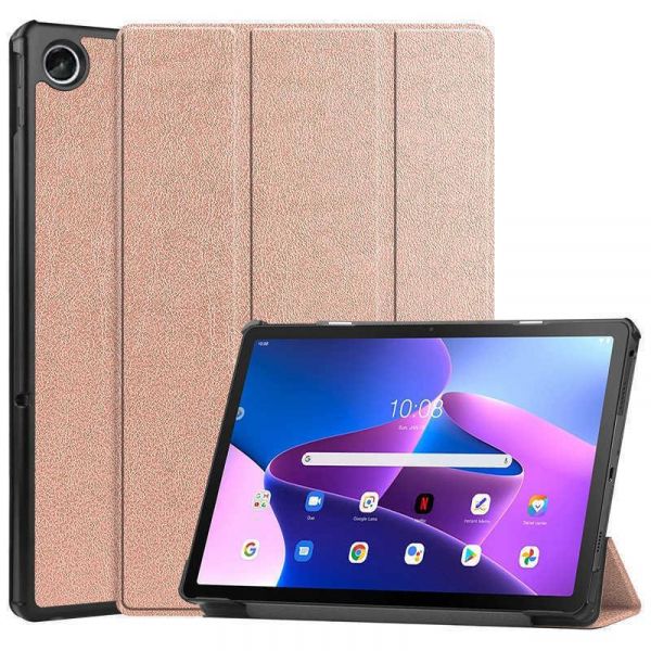 �����-������ BeCover Smart ��� Lenovo Tab M10 Plus TB-125F (3rd Gen) 10.61" Rose Gold (708308) - �������� 3