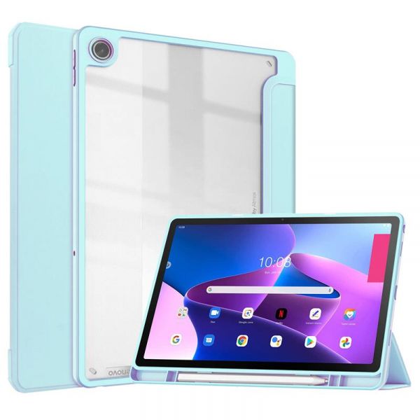�����-������ BeCover Soft Edge ��� Lenovo Tab M10 Plus TB-125F (3rd Gen) 10.61" Light Blue (708370) - �������� 2