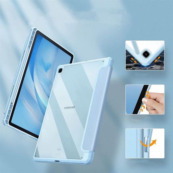 �����-������ BeCover Soft Edge ��� Lenovo Tab M10 Plus TB-125F (3rd Gen) 10.61" Light Blue (708370) - �������� 3