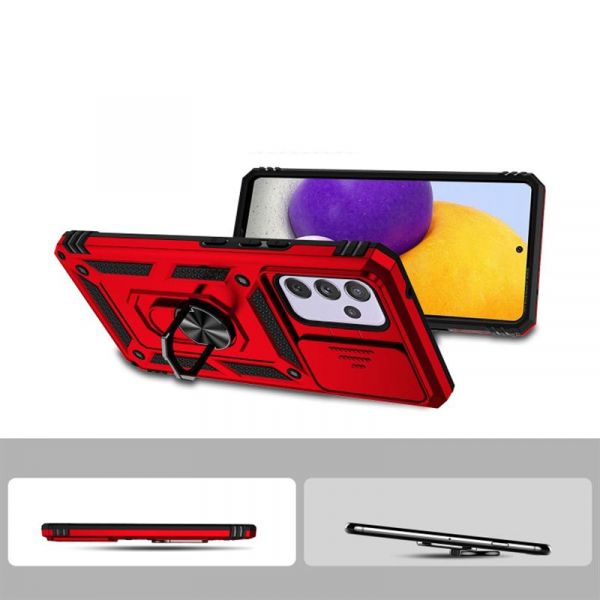 �e���-�������� BeCover Military ��� Samsung Galaxy M13 SM-M135 Red (708210) - �������� 3