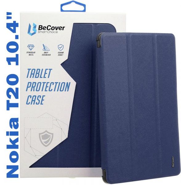�����-������ BeCover Smart ��� Nokia T20 10.4" Deep Blue (708042) - �������� 1