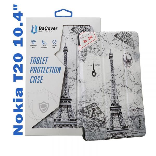 �����-������ BeCover Smart ��� Nokia T20 10.4" Paris (708059) - �������� 1