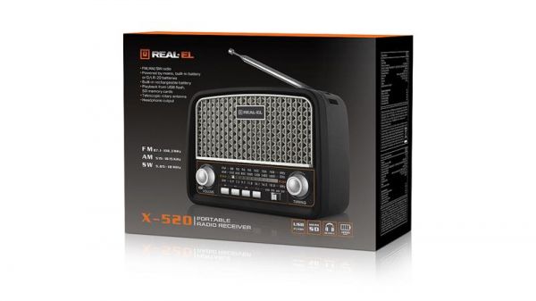������������ REAL-EL X-520 Black - �������� 9