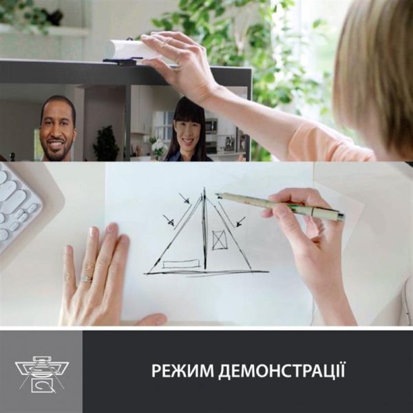 ��� ������ ���-������ Logitech Brio 500 White (960-001428) - �������� 8