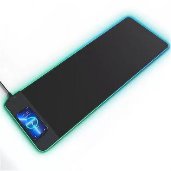 ������� ��� ���� � ����������� �������� �������� Choetech (T543-F) RGB Illuminated 15W Wireless Charging Mouse Pad - �������� 3