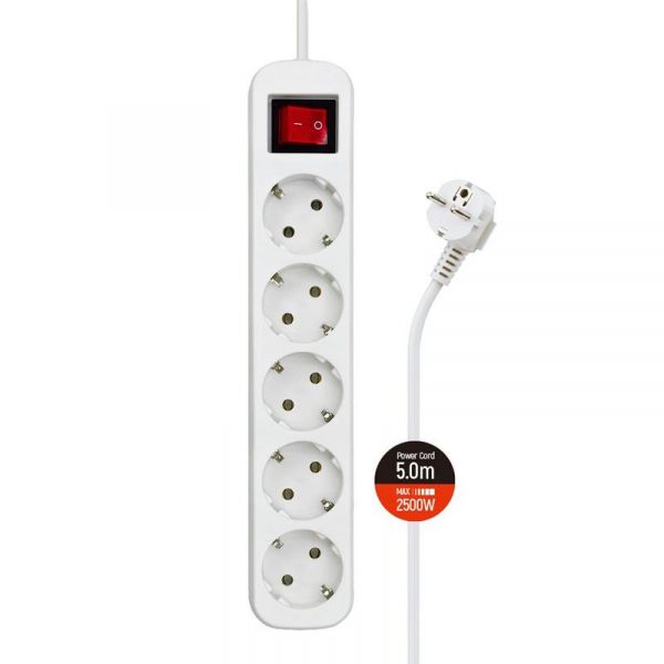 ��������� ������ 5,0 � �olorWay (CW-PSEA55W) 5 �������, White - �������� 1