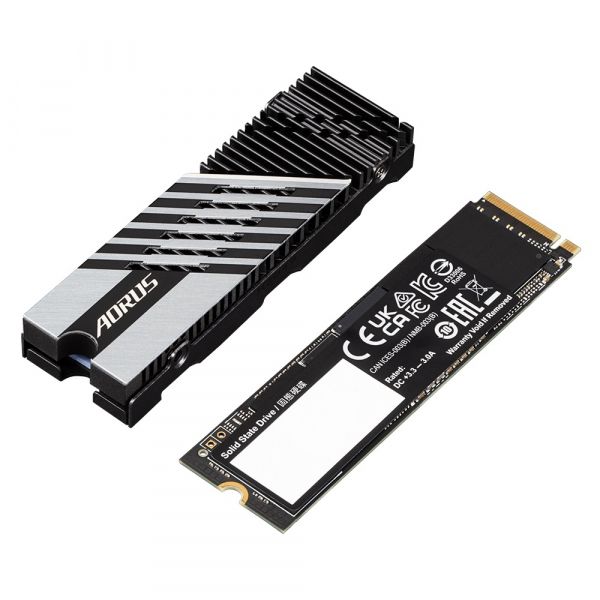  SSD 1B Gigabyte Aorus M.2 2280 PCIe NVMe 4.0 x4 3D TLC (AG4731TB) -  2