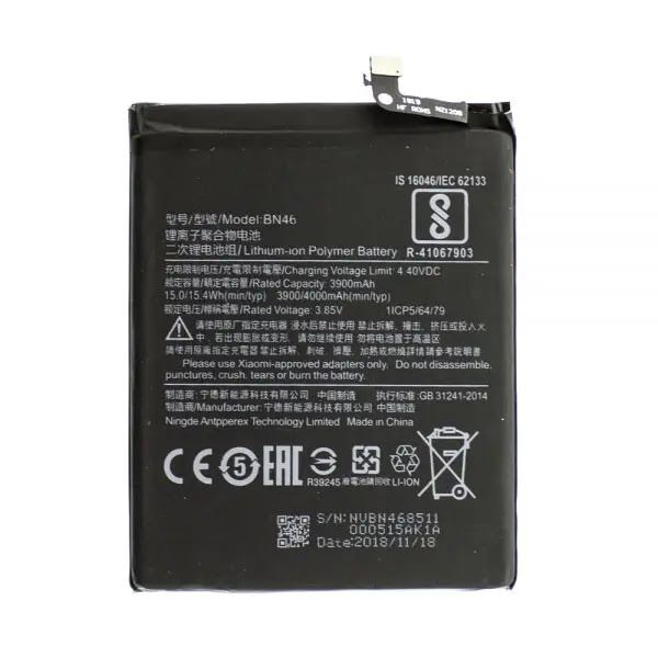 ��� Xiaomi Redmi 7/Redmi Note 8/Redmi Note 8T (BN46) (84.16x63.22x3.92) (������� 100%, ���. ��������) (A20840) - �������� 1