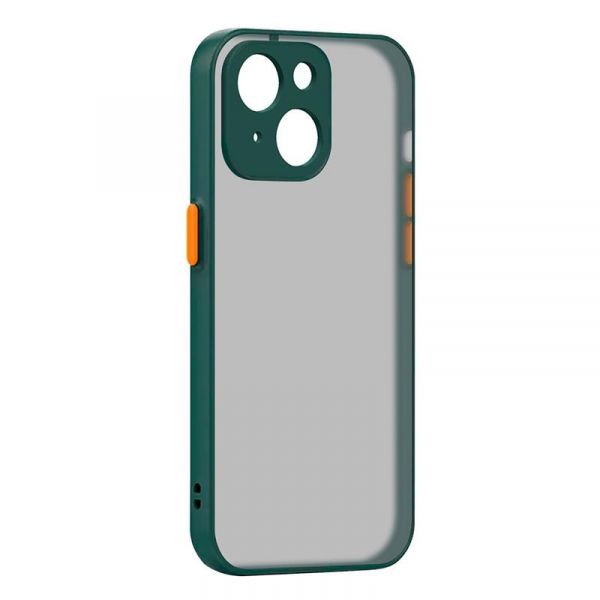 �����-�������� Armorstandart Frosted Matte ��� Apple iPhone 14 Dark Green (ARM64489) - �������� 1