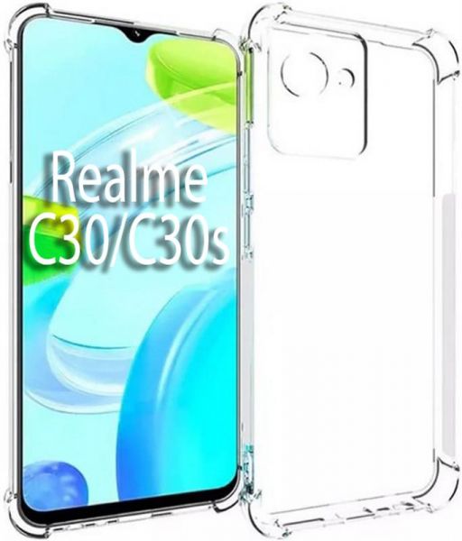 �����-�������� BeCover Anti-Shock ��� Realme C30/C30s Clear (708925) - �������� 1