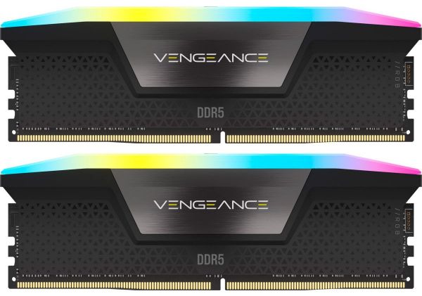  `i DDR5 2x32GB/6600 Corsair Vengeance RGB Black (CMH64GX5M2B6600C32) -  1