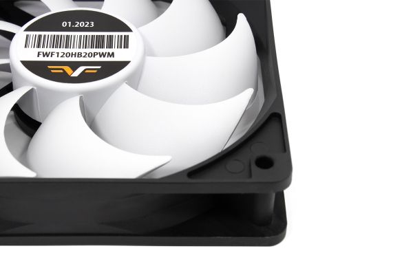 ���������� Frime (FWF120HB20PWM) 120x120x25��, PWM Black/White - �������� 3