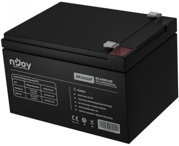 ������� ��� ��� �������������� ������� Njoy GP12122F 12V 12AH (BTVACATBCTI2FCN01B) AGM - �������� 7