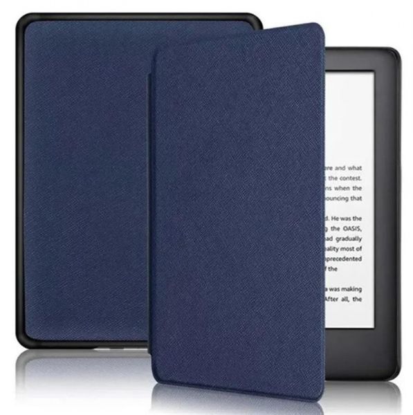 �����-������ BeCover Ultra Slim ��� Amazon Kindle 11th Gen. 2022 6" Deep Blue (708847) - �������� 1