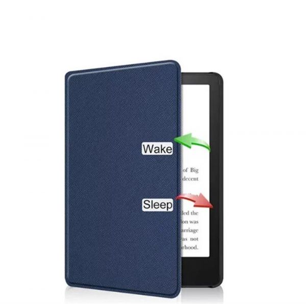 �����-������ BeCover Ultra Slim ��� Amazon Kindle 11th Gen. 2022 6" Deep Blue (708847) - �������� 4