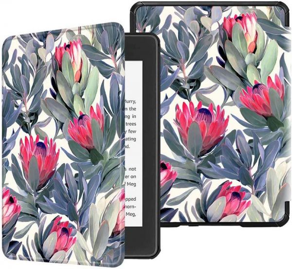 �����-������ BeCover Smart Case ��� Amazon Kindle 11th Gen. 2022 6" Floral (708868) - �������� 1