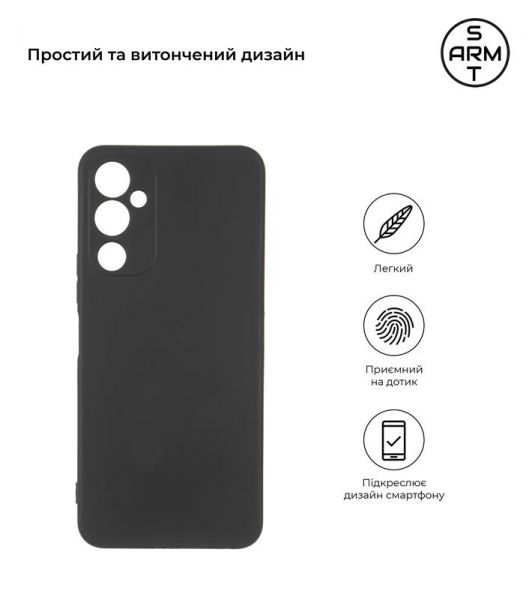 �����-�������� Armorstandart Matte Slim Fit ��� Tecno Pova 4 Camera cover Black (ARM65723) - �������� 2