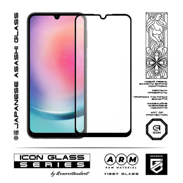 �������� ������ Armorstandart Icon ��� Samsung Galaxy A24 4G SM-A245 Black (ARM66213) - �������� 2