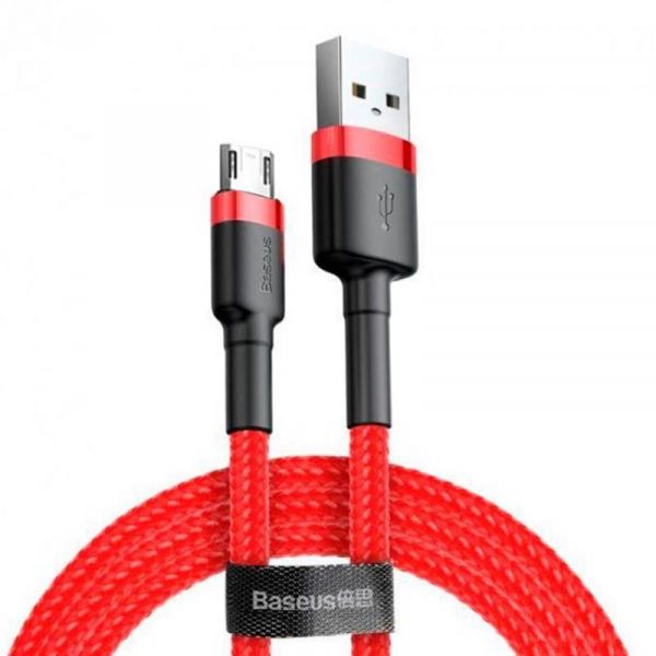  Baseus Cafule USB-microUSB, 2 Red (CAMKLF-C09) -  1