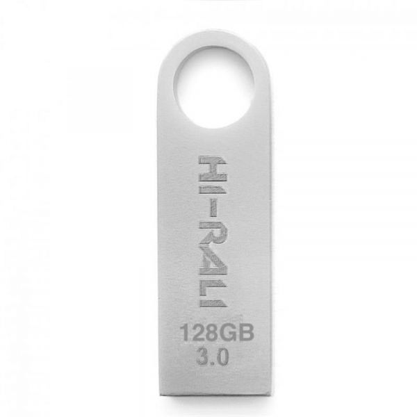 - USB3.0 128GB Hi-Rali Shuttle Series Silver (HI-128GB3SHSL) -  1