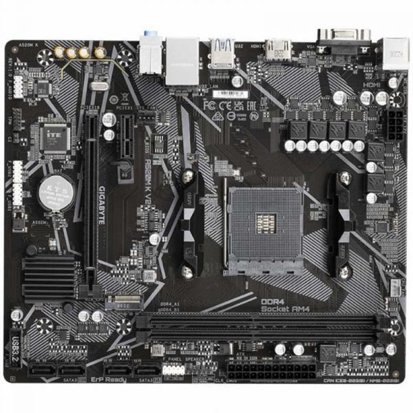 ����������� ����� Gigabyte A520M K V2 Socket AM4 - �������� 2