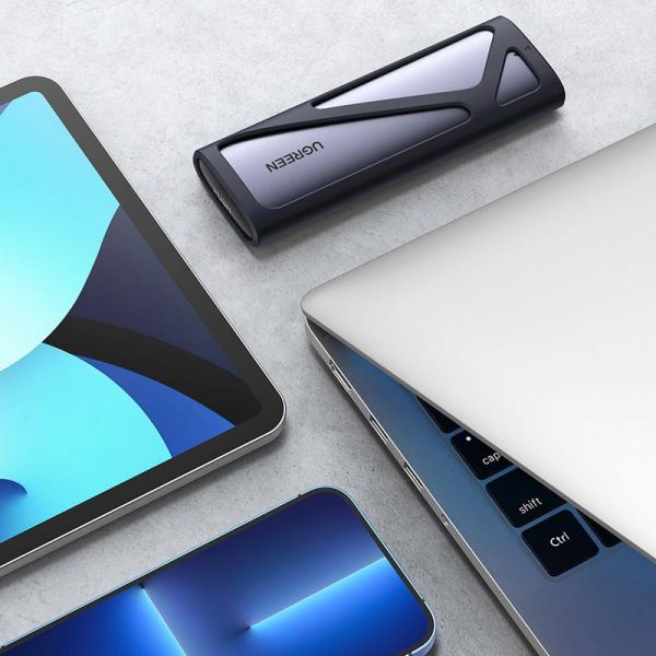 ������� ������ Ugreen ��� SSD M.2 (NVMe) M-Key 3.2 Gen2 CM400 Gray (90264) - �������� 3