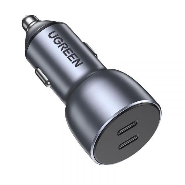    Ugreen CD213 (2xUSB 40W (USB-C) QC 3.0+ Gray (70594) -  4