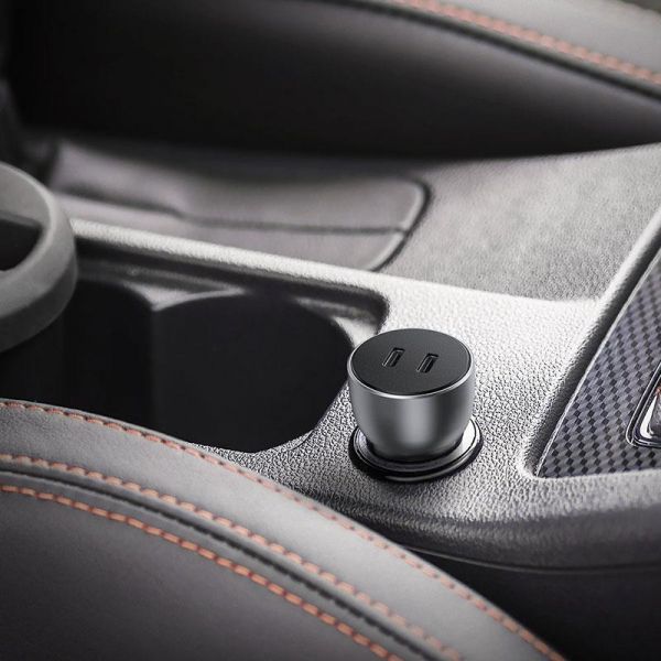    Ugreen CD213 (2xUSB 40W (USB-C) QC 3.0+ Gray (70594) -  7