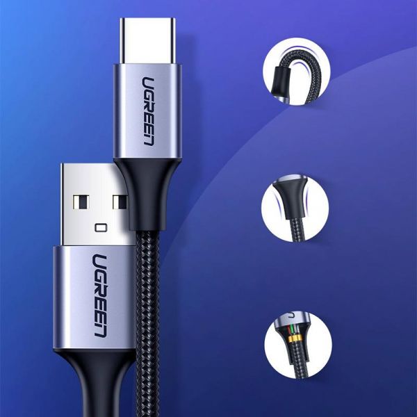 ������ Ugreen US288 USB - USB-C, 3�, Gray (60408) - �������� 5