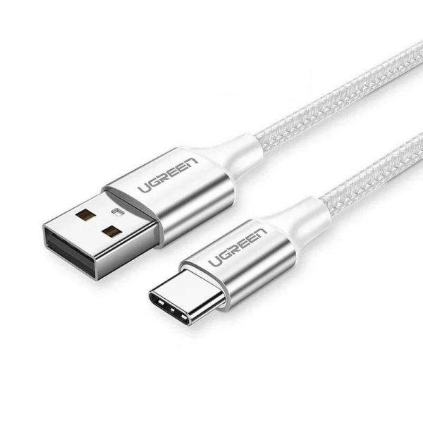 ������ Ugreen US288 USB - USB-C, 3�, Silver-White (60409) - �������� 1