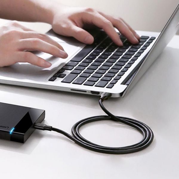 ������ Ugreen US184 USB - USB-C, 2�, Black (20884) - �������� 4
