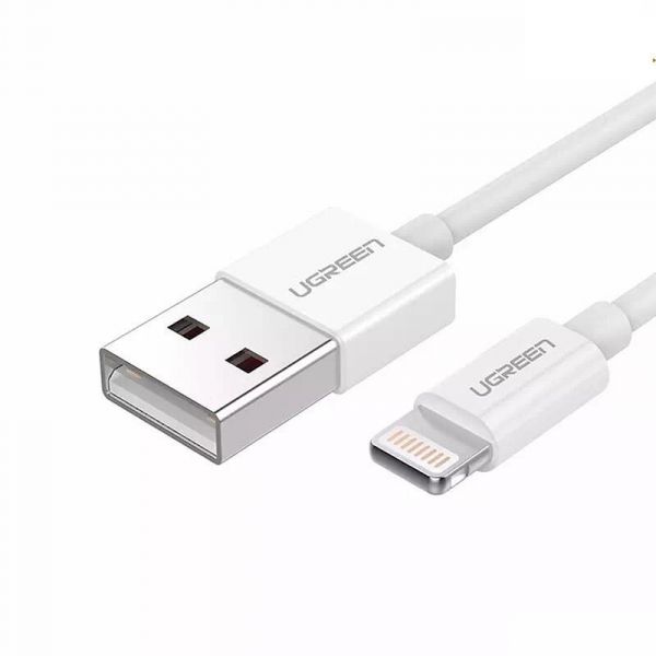  Ugreen US155 USB - Lightning, 2, White (20730) -  2