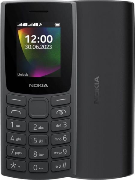   Nokia 106 2023 Dual Sim Charcoal -  1