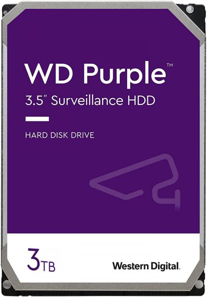 ���������� HDD SATA 3.0TB WD Purple 5400rpm 256MB (WD33PURZ) - �������� 1