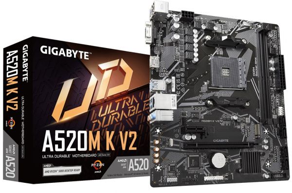 ����������� ����� Gigabyte A520M K V2 Socket AM4 - �������� 1