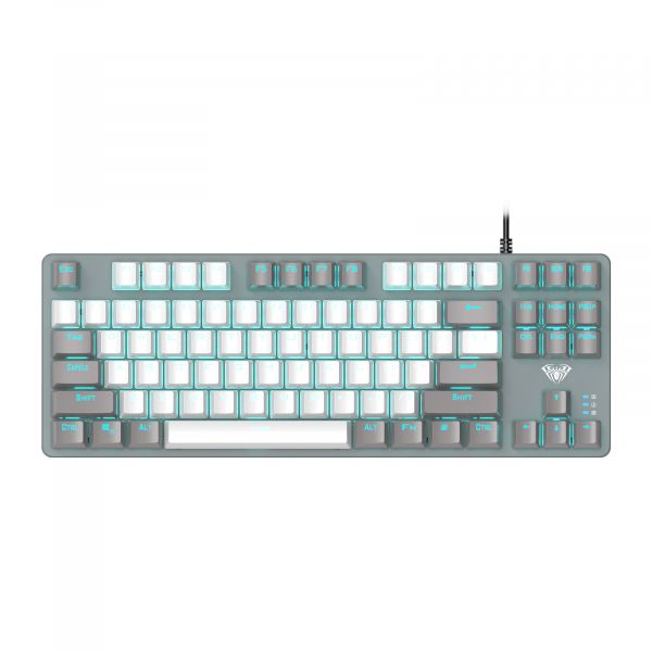 ���������� Aula Mechanical F3287 White/Grey keycap KRGD blue (6948391240688) - �������� 1