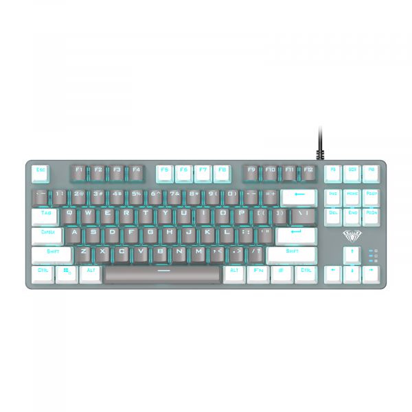 ���������� Aula Mechanical F3287 Grey/White keycap KRGD blue (6948391240954) - �������� 1