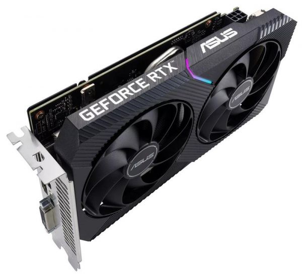 ���������� GF RTX 3050 8GB GDDR6 Dual OC V2 Asus (DUAL-RTX3050-O8G-V2) - �������� 4