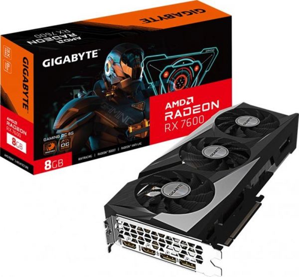 ³�������� GIGABYTE Radeon RX 7600 8Gb GAMING OC (GV-R76GAMING OC-8GD) - �������� 1