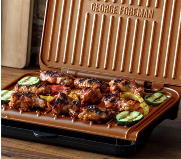  Russell Hobbs 25811-56 George Foreman Fit Grill Copper Medium -  5