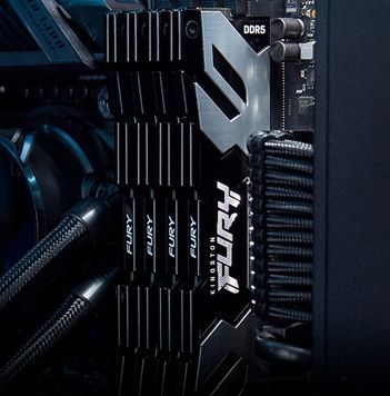 ������ ������ DDR5 2x48GB/6400 Kingston Fury Renegade Silver (KF564C32RSK2-96) - �������� 15